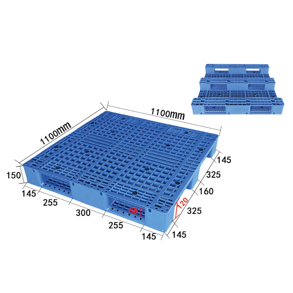 DDC1111 PALLET plastik bernapas dan tahan lembab 